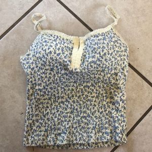 Cami top with built in bra